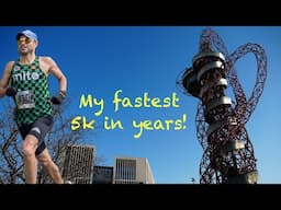5K RACE IN EAST LONDON // My fastest race in years! // Sub 2:30 marathon aged 51