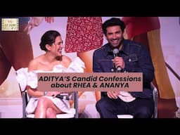 Aditya Roy Kapur Takes Dig At Exes Ananya Panday & Rhea Chakraborty In Presence Of Sara Ali Khan