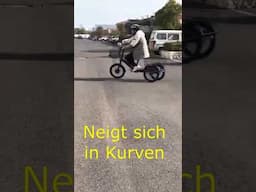 joytrike - Elektrodreirad mit Neigetechnik. Bald!