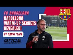 Barcelona Warm-Up Secrets Revealed! 🔵🔴 | Hansi Flick’s SAQ & Rondo Session