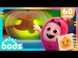 Halloween Pumpkin FUN! 🎃 | 60 Minutes of Minibods | Funny Preschool Cartoons for Toddlers