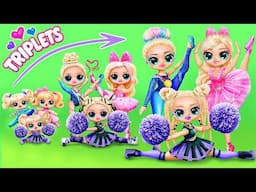 Sisters Became Cheerleader, Gymnast and Ballerina! LOL OMG DIYs