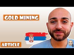 Learn Serbian ★ Gold mining has an impact on animals ★ Article