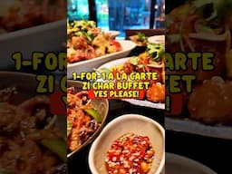 A la carte zi char buffet at Yuè at Aloft, with 1-for-1 promo starting from $29.90++ per person!
