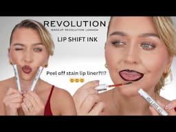 makeup revolution lip shift ink lip stain review #makeup #lipstain #makeuptips #makeuprevolution