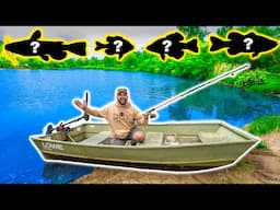 EATING what i CATCH at the CAMPGROUND Pond!!!
