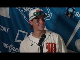 Miami Baseball | Postgame Press Conference | 6.7.25