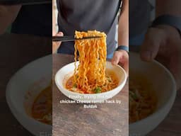 Hot Chicken and cheese ramen hack that you need to try rn! #shorts