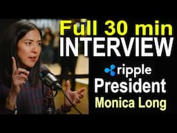 Ripple Monica Long on Trump, Tokenize, XRP, IPO, Hidden Road, RLUSD Stablecoin, Future Acquisitions
