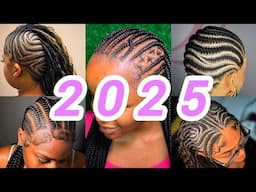 💯Feed In Braids Hairstyles To Try 2025 | New Stitch Hair Braiding Ideas For Women