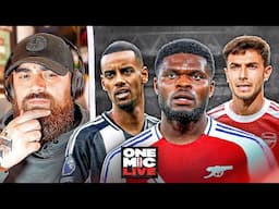 PARTEY Contract Talks STALL, ZUBIMENDI In London & LIVERPOOL Interested In ISAK! | One Mic Live