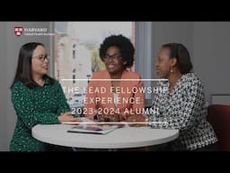 The LEAD Fellowship Experience: 2023-2024 Alumni