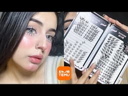 Temu 🛍️ lashes review + lash tutorial | MOST REQUESTED