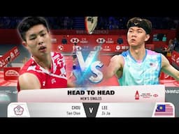 Chou TienChen (TPE) vs. Lee Zii Jia (MAS) ( 0-2 ) Group A | bermain Kemas LZJ
