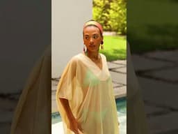 Poolside ready kaftans #poolparty #fashionstyle