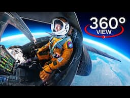 360° U-2 Spy Plane Flight | Full Cockpit Ride to 70,000 Feet
