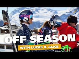 LUCAS PINHEIRO BRAATHEN & ALICE ROBINSON | Spring Training | FIS Alpine