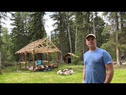 WINDY, HOT spring day! Planting a garden, keeping busy on the property!