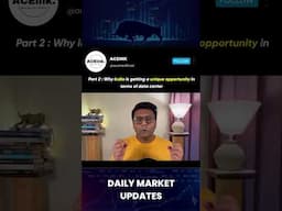 Unique opportunity in Data Center Sector