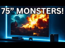 Best 75-inch TVs for Gaming [2025] | Huge Screens, Zero Compromises!