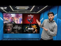 Testing AAA Games On My New Gaming Theatre 😍 #Ep-7