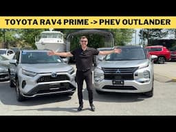 Mitsubishi Outlander PHEV 2025 VS RAV 4 PRIME - which one is better?