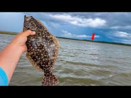 I Was Flounder Fishing for My DINNER and THIS Happened (CATCH CLEAN COOK)