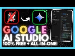 Google AI Studio UPDATE: FULLY FREE All-In-One Platform - AI Coder, Video Generation, & App Builder!