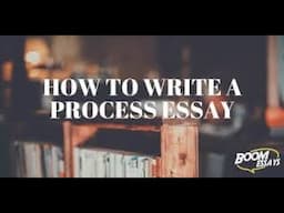 Expository process essay | Process Analysis Essay