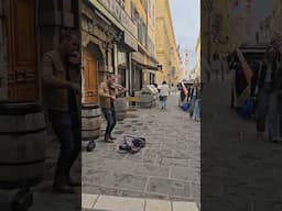 Discover the AMAZING Busker Musician in Nice France