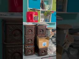 Craft Room Surprise  #messycraftroom #foundobjects #surprise