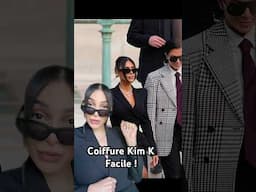 La coiffure de Kim Kardashian au tribunal en 5 minutes !
