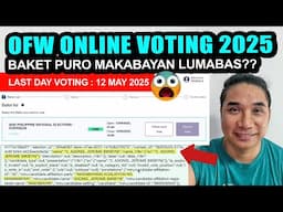 Online Registration for OFW Voters | COMELEC OFW Online Voting issue 2025