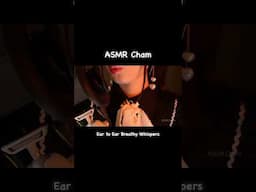 ASMR Ear to Ear Breathy Whispers (ear attention) #asmr #shorts