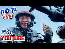 "Làm Youtube" - Làm Mô tô Vlog - Tâm sự trên đèo Bảo Lộc từ sáng đến tối