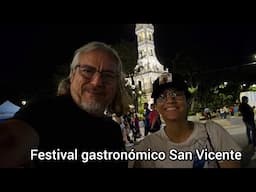 En vivo en festival gastronómico San Vicente #elsalvador