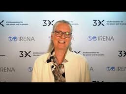 Ms. Dymphna van der Lans, Clean Cooking Alliance, supports tripling renewable power capacity by 2030