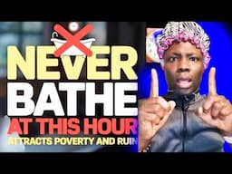 NEVER Shower At This Time Or You'll Attract POVERTY And BAD LUCK! (Christian Warning) ⚡