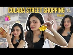 Colaba Street Shopping & HAUL!!🛍️ Trendy jewellery, clothes, bags…