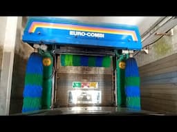 Very Dirty Car vs +35 Years Old Car Wash Kleindienst EURO-COMBI (inside view)