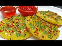 Breakfast recipes || सिर्फ सूजी और बेसन से बनाएं 5 मिनट में हल्का-फुल्का और चटपटा नाश्ता