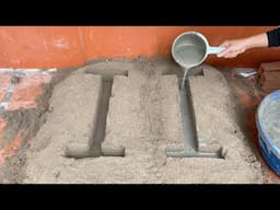 Amazing Idea   Making A Coffee Table Out Of Recycled Pallet Wood    Cement Craft Ideas