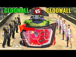 New Gloowall vs Gloowall Skin Challenge 😈 Free Fire Gloowall Fight ⚡ Noob vs Pro 😱 Garena Free Fire