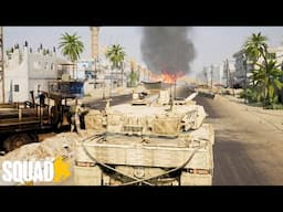 T-62 vs LEOPARD! Canadian Armor Fights Off Insurgents in Mutaha | Eye in the Sky Squad Gameplay