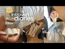 LIVING ALONE • getting back into a routine, grocery runs, room organizing & adultings