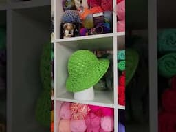 Perfect Summer Crochet Hat for beginners!  Make it now.