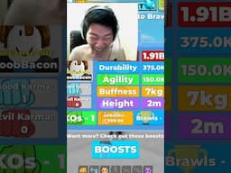 NoobBacon Have 1 Million Rebirths!! - 💪Muscle Legends #roblox  #robloxmusclelegends  #robloxedit