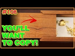 A BEAUTIFUL AND CREATIVE WOODEN GIFT YOU CAN’T MISS (VIDEO #108) #woodworking #woodwork #joinery
