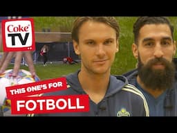 Dizzy penalty challenge med Albin Ekdal och Jimmy Durmaz