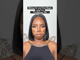 LONG FACE MAKEUP TIPS THAT WORK ✨😍🤯 #makeup #makeuptips